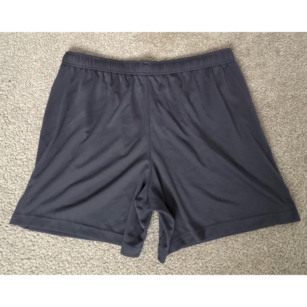 DSG Mens XL Gray Athletic Shorts Elastic Waist Gym Workout Activewear Pockets